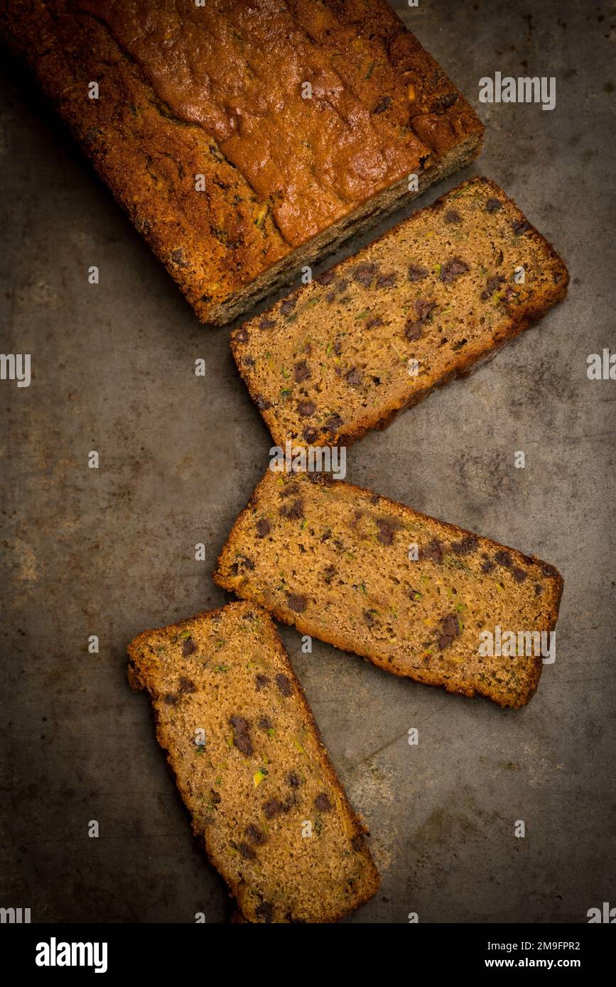 Zucchine al cioccolato Foto Stock