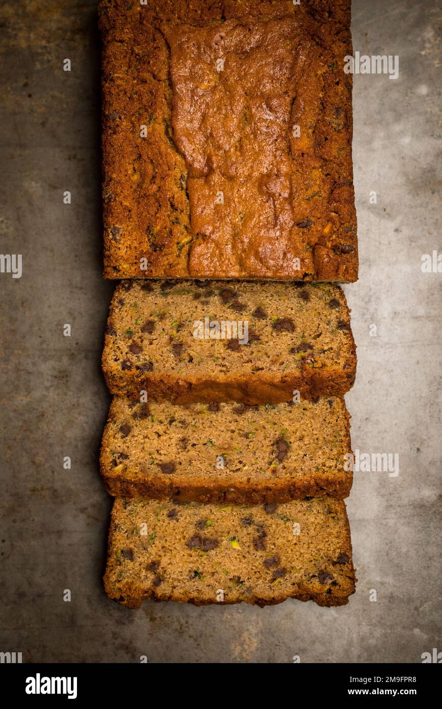 Zucchine al cioccolato Foto Stock