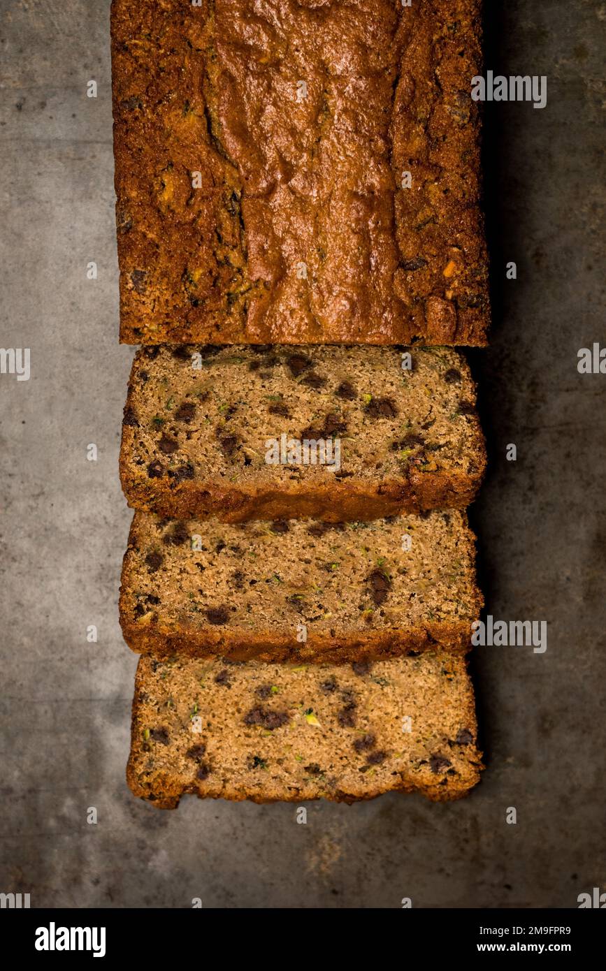 Zucchine al cioccolato Foto Stock