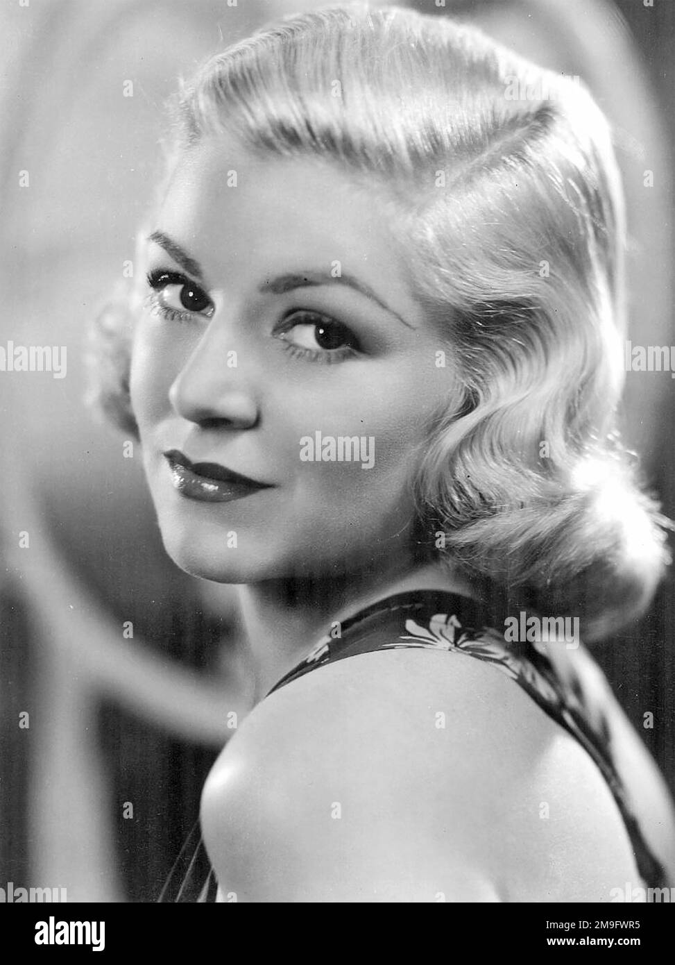 CLAIRE TREVOR (1910-2000) attrice cinematografica americana circa 1935 Foto Stock