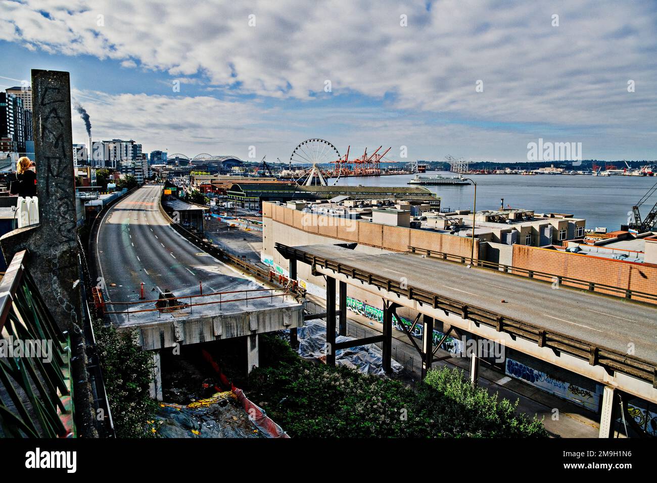 Paesaggio urbano di Seattle, Washington state, USA Foto Stock