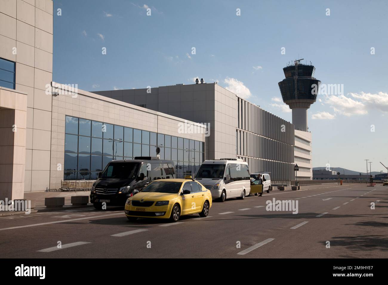 aeroporto Towerl Athens International Airport Eleftherios Venizelos Athens Grecia Foto Stock