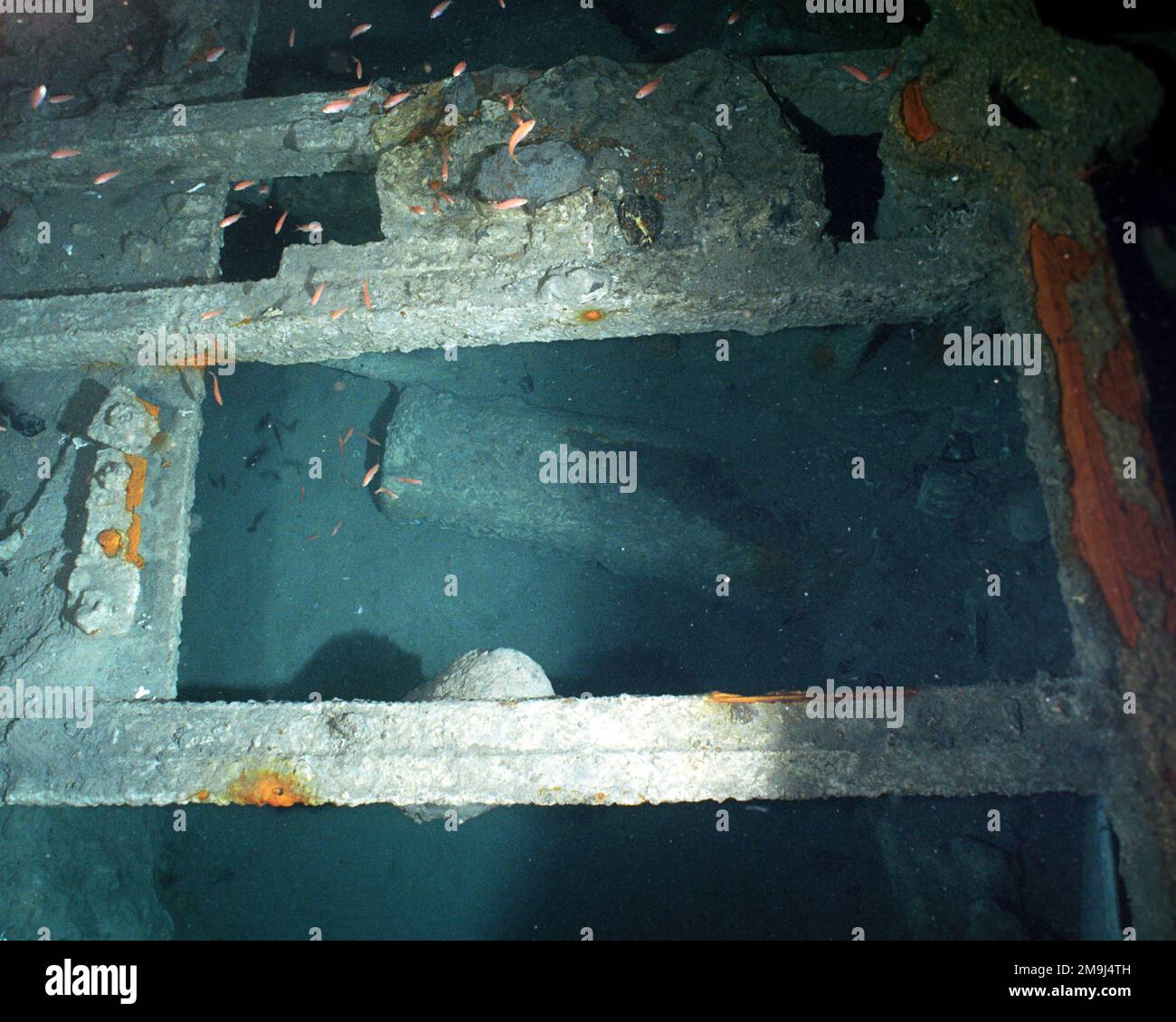 020723-N-7479T-007. Paese: Oceano Atlantico (AOC) scena comando principale mostrato: Mobile Diving & Salvage unità uno Foto Stock