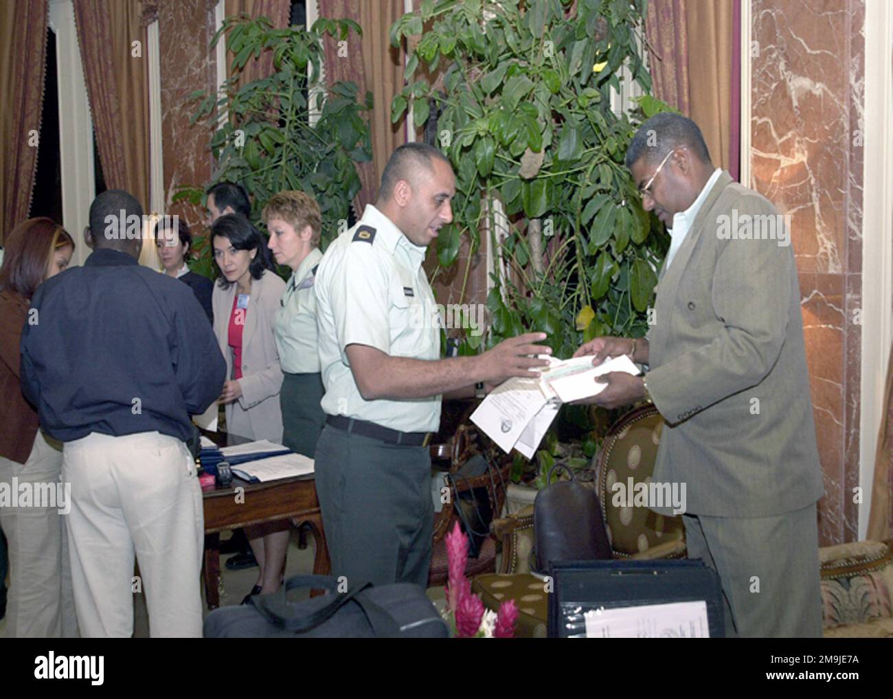 021119-A-6854T-018. Base: Guatemala City Nazione: Guatemala (GTM) Foto Stock