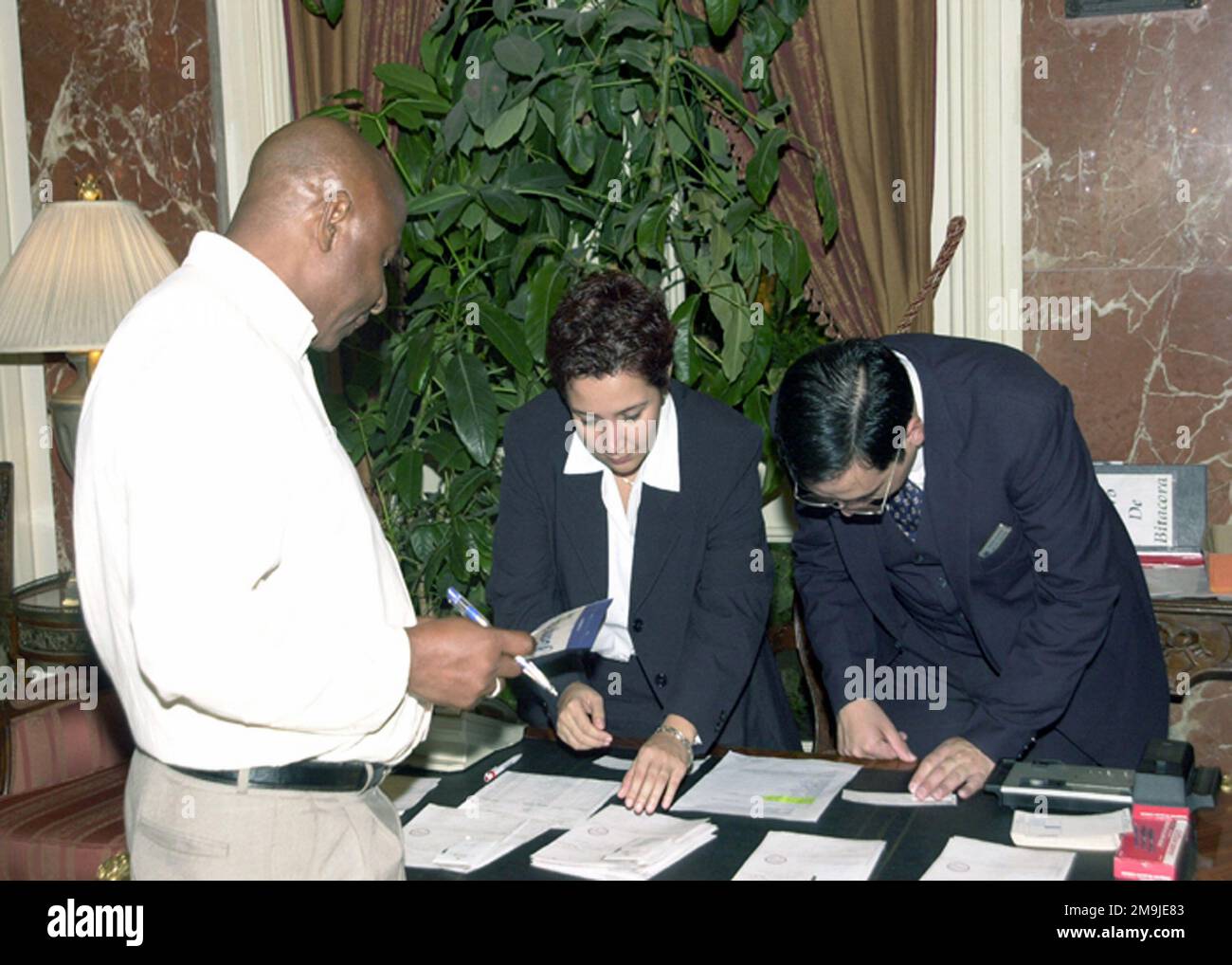 021119-A-6854T-019. Base: Guatemala City Nazione: Guatemala (GTM) Foto Stock