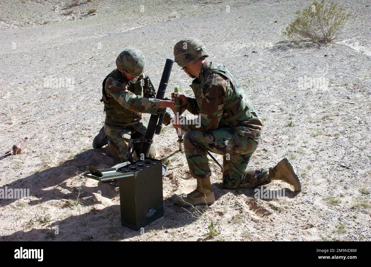 030408-M-2195C-020. Base: MCAGCC, Twentynine Palms Stato: California (CA) Paese: Stati Uniti d'America (USA) Foto Stock