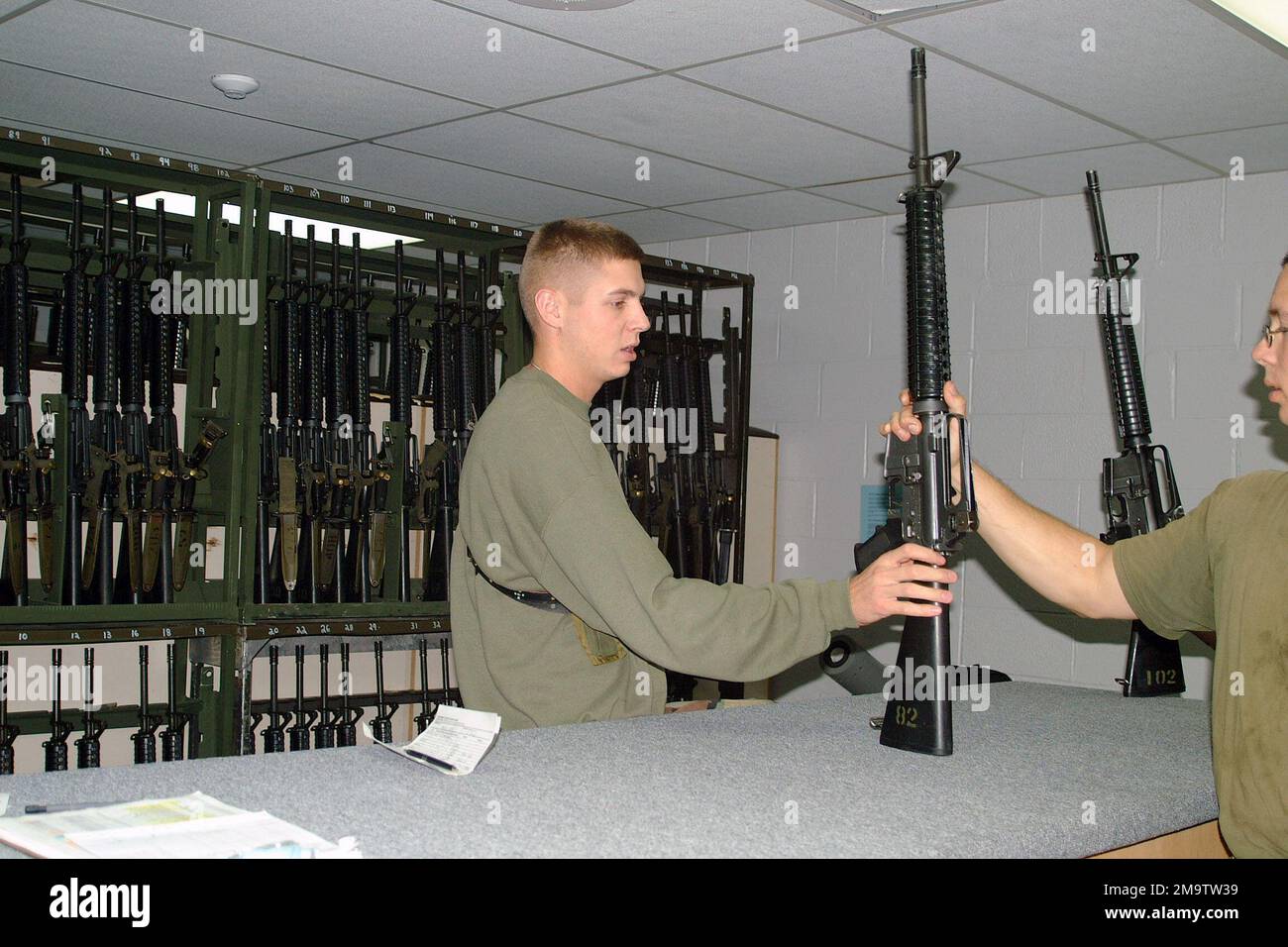 031008-M-3843B-006. Base: Combat Readiness Training Center Stato: Georgia (GA) Paese: Stati Uniti d'America (USA) Foto Stock