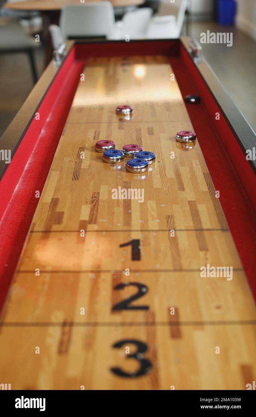 Set Polvere Shuffleboard - Cera Di Sabbia In Silicone Con Mini Pennello (2 Lattine Da 340g) - Foto 9