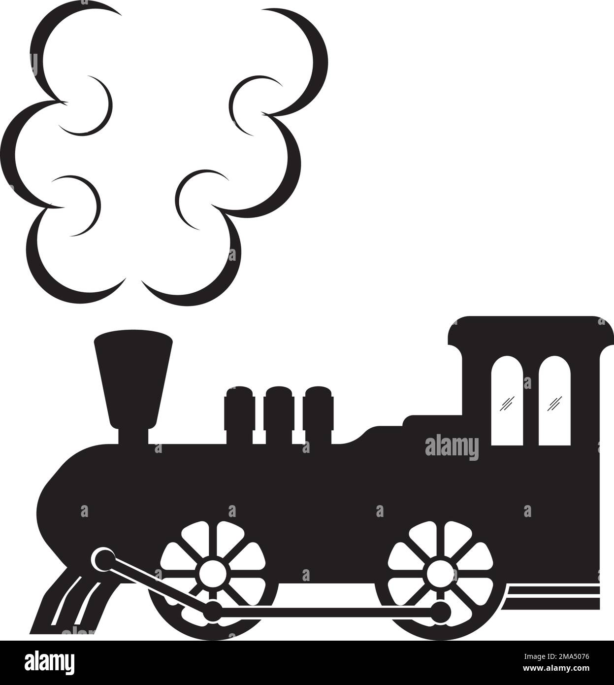 train icona vettore illustrazione modello logo disegno. Illustrazione Vettoriale