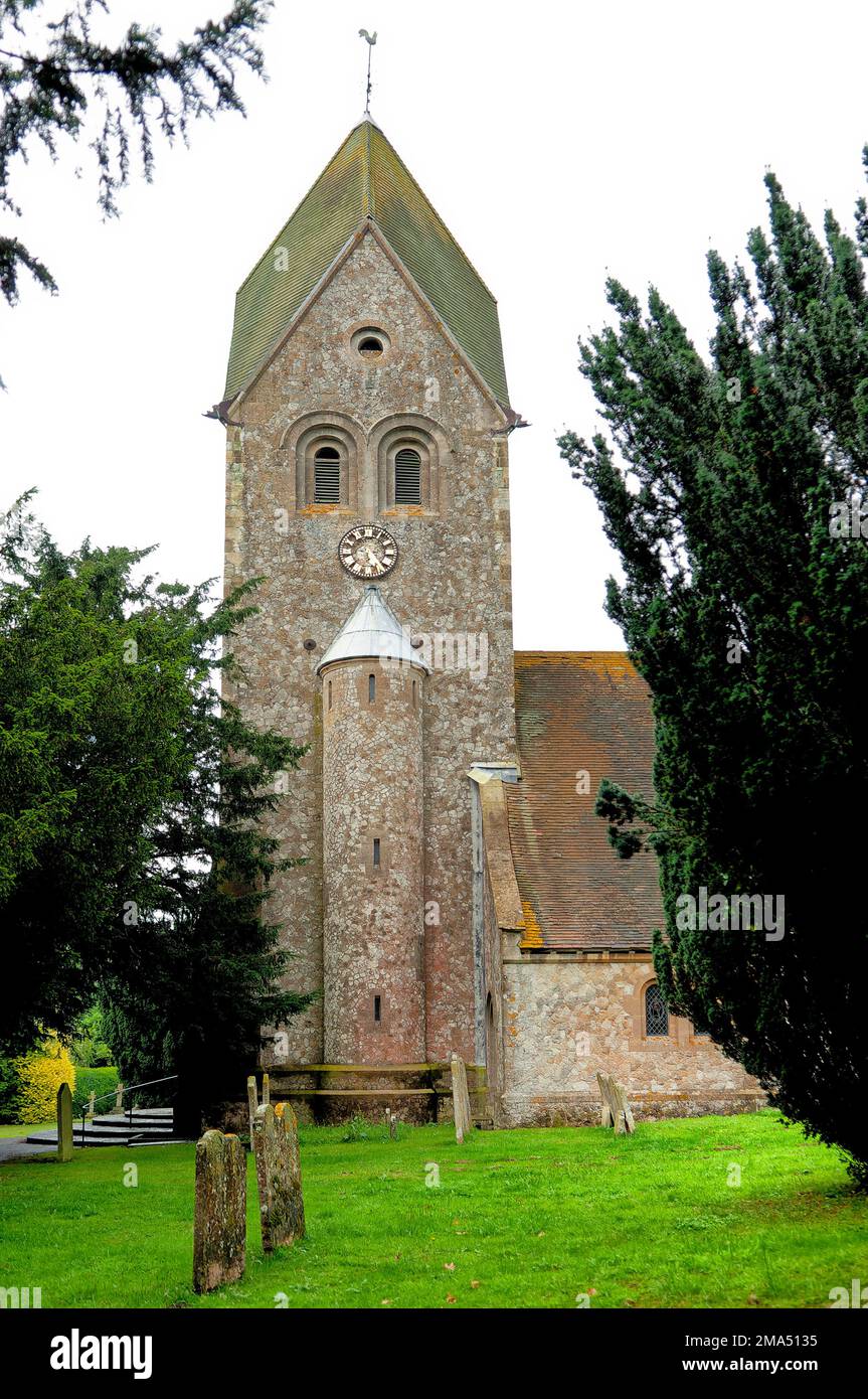 Hawley Church, Hampshire Foto Stock