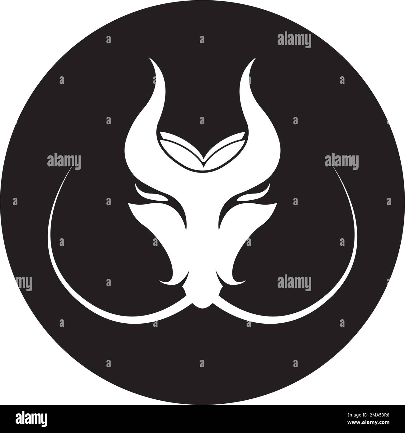 disegno modello di illustrazione vettoriale del logo della testa del drago Illustrazione Vettoriale