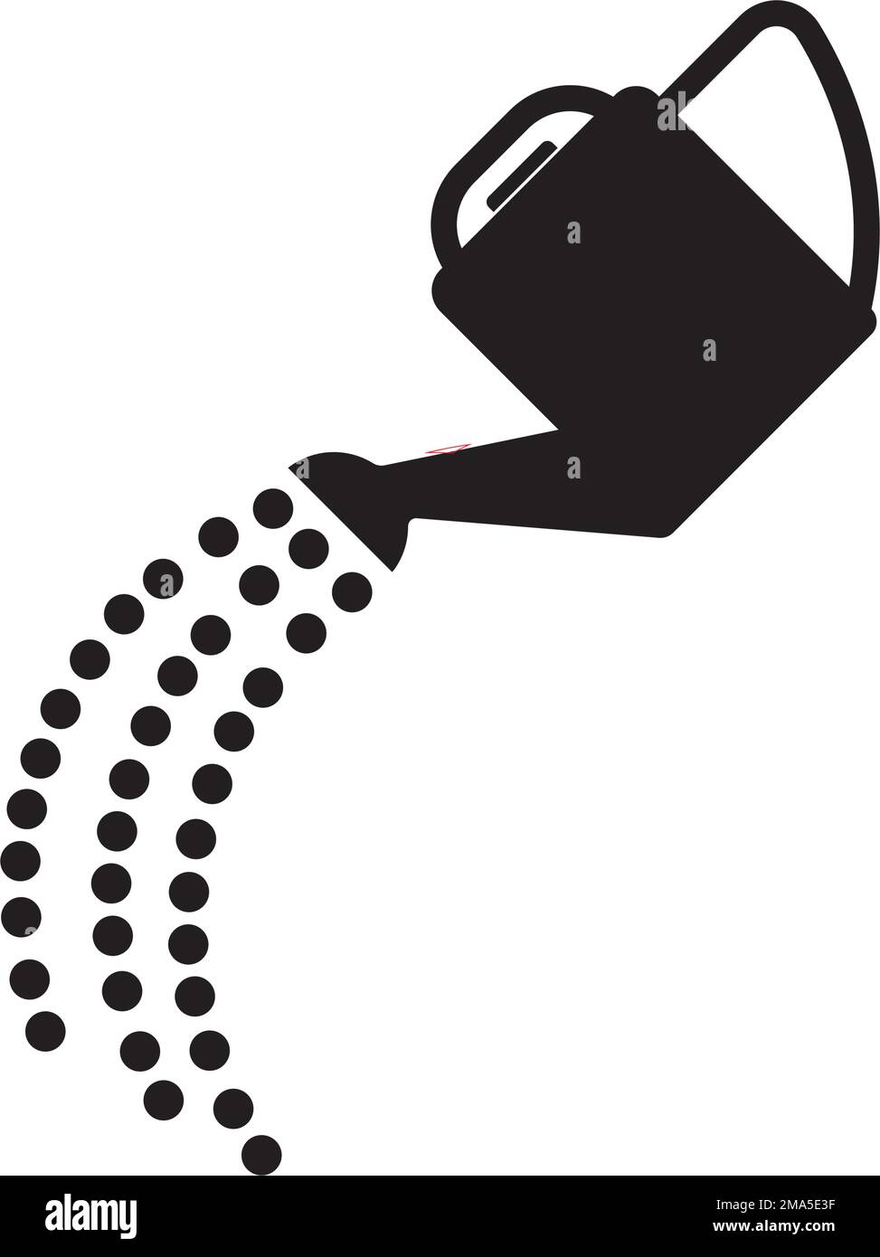 irrigazione pianta icona vettore illustrazione simbolo disegno Immagine e  Vettoriale - Alamy