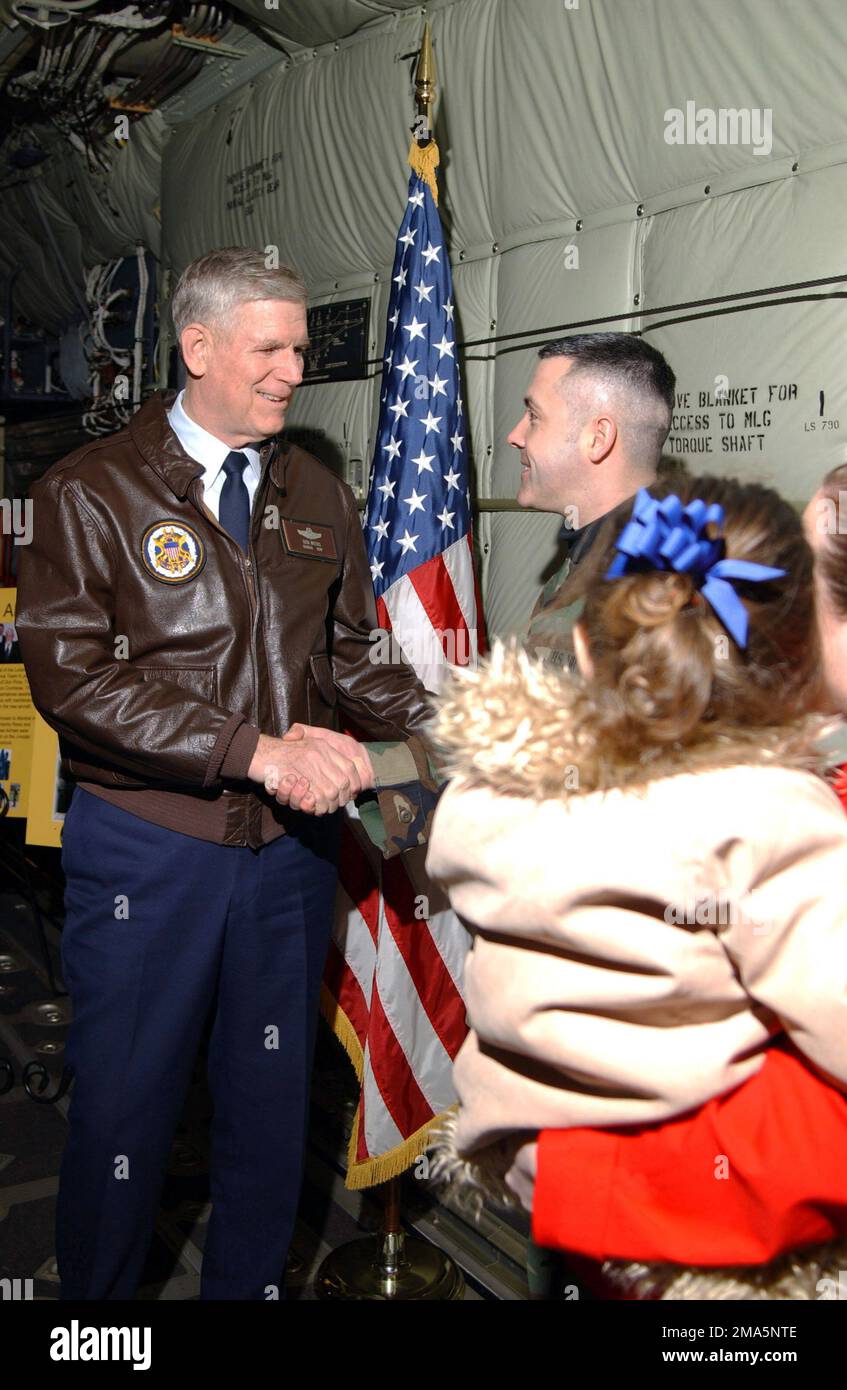 050203-F-3258Z-003. Base: Little Rock Air Force base Stato: Alaska (AK) Paese: Stati Uniti d'America (USA) Foto Stock