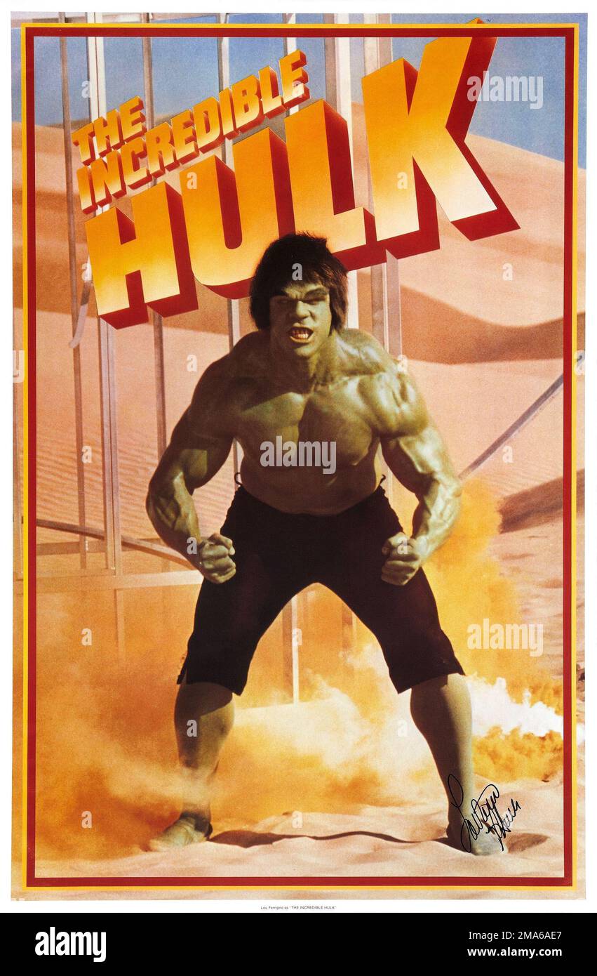 The incredible hulk tv bill bixby immagini e fotografie stock ad alta ...