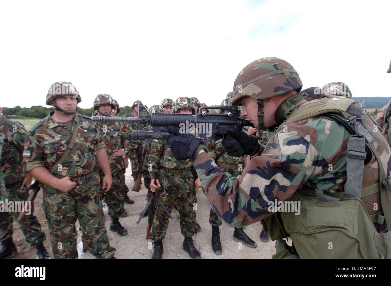 050713-A-7045A-041. Base: Novo Selo Training Area Nazione: Bulgaria (BGR) Foto Stock