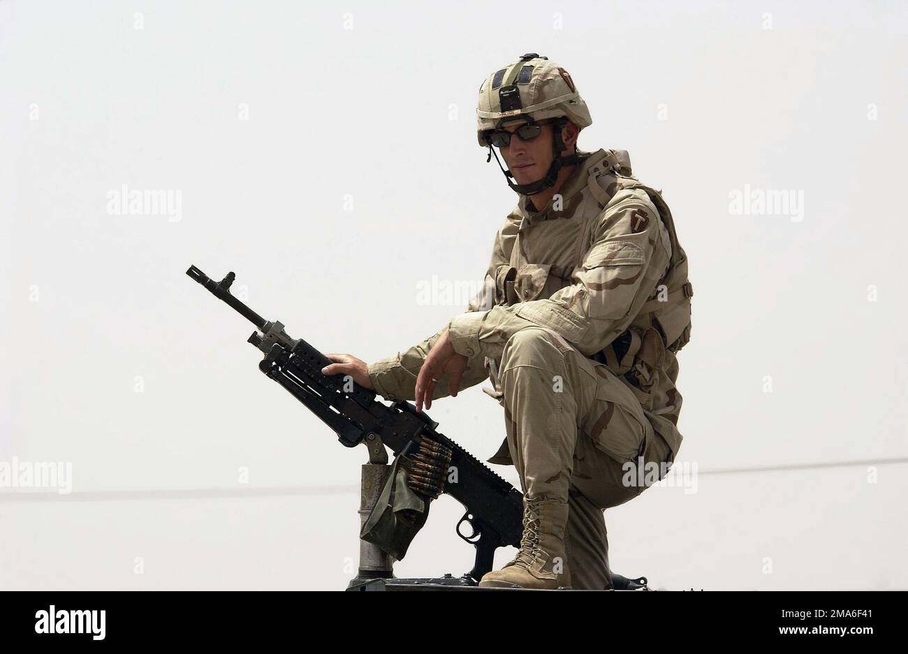 050717-F-9629D-077. Base: Ali base Paese: Iraq (IRQ) scena comando principale mostrato: 56 BCT GUARDIA NAZIONALE DEL TEXAS Foto Stock