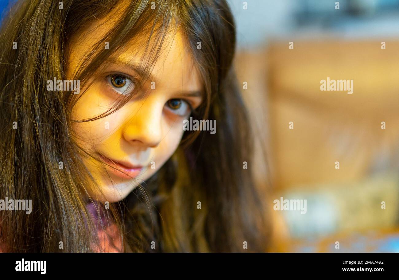 Bella ragazza Antonia Foto Stock