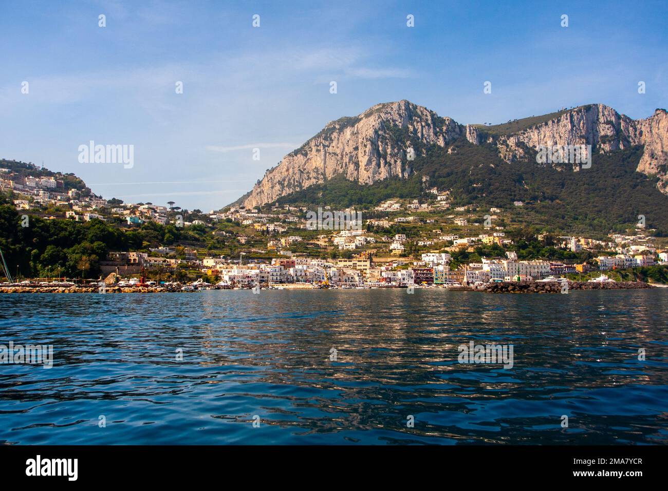 Marina Grande di Capri, Italia Foto Stock