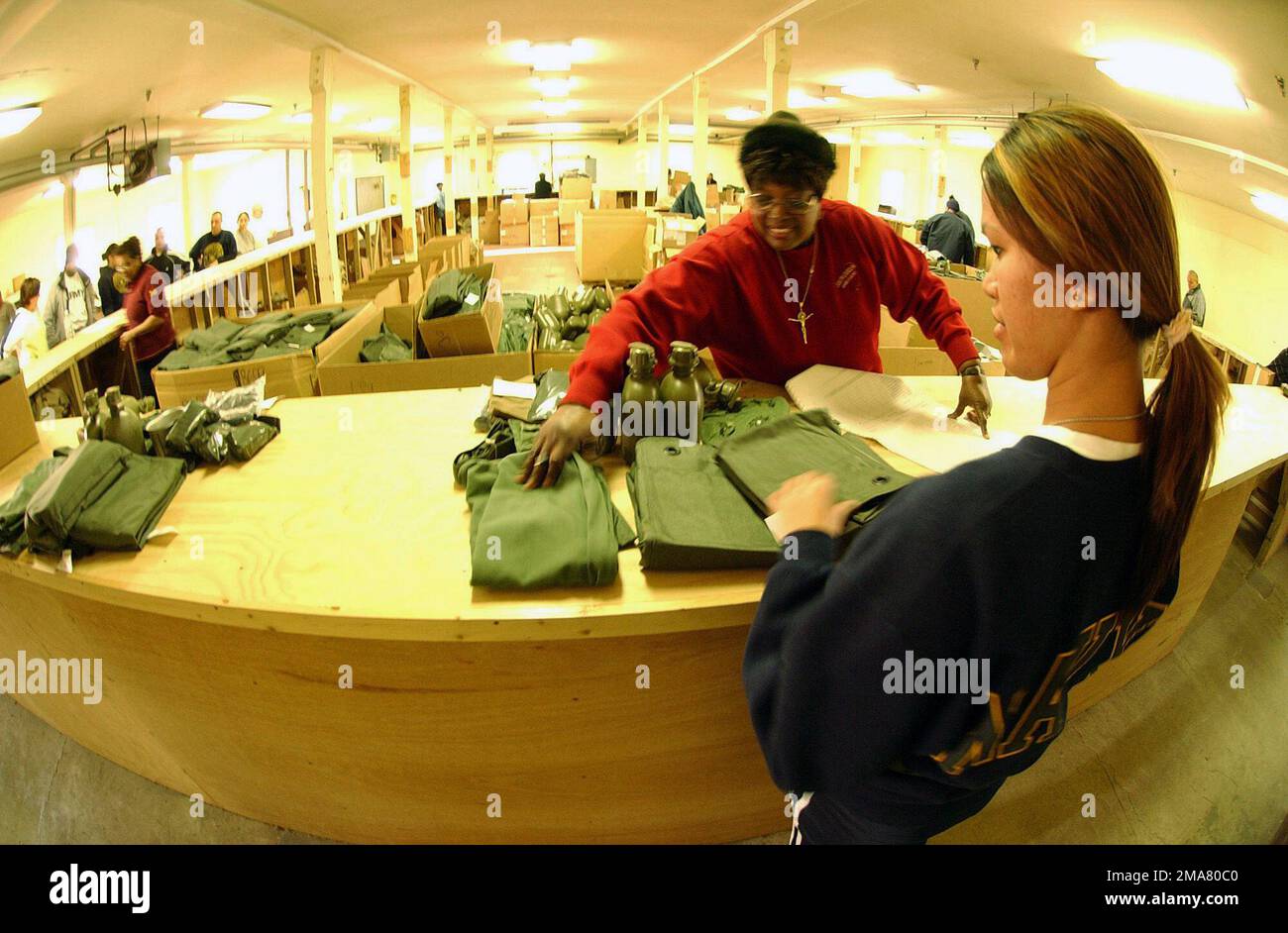 060214-N-0411D-009. Base: Fort Jackson Stato: South Carolina (SC) Nazione: Stati Uniti d'America (USA) Foto Stock