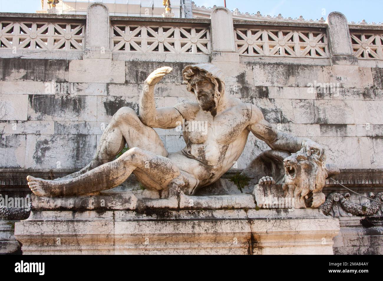 La Fontana dell'Adriatico Roma Italia Foto Stock