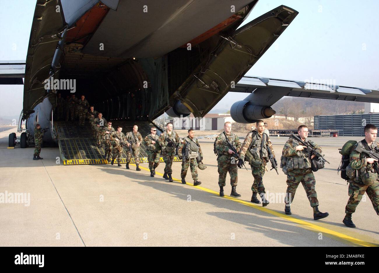 060325-A-4339E-047. Oggetto operazione/Serie: FOAL EAGLE base: Daegu Air base Stato: Dageu Paese: Repubblica di Corea (KOR) scena Major Command mostrato: 2nd ACR Foto Stock