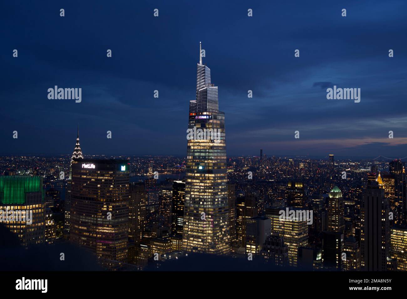 Il Summit One Vanderbilt a New York City Foto Stock