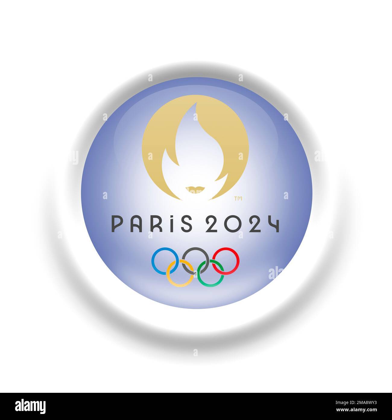 Parigi Giochi Olimpici 2024 Foto Stock