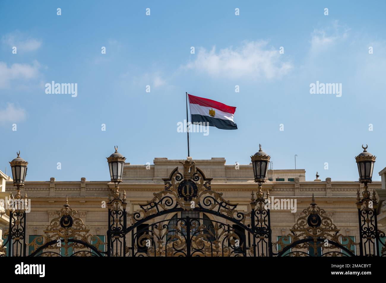 Palazzo al Abdeen, il Cairo, Egitto Foto Stock