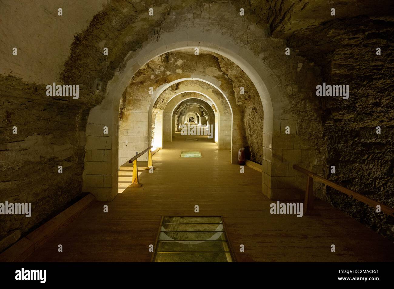 Serapeo di Saqqara, il Cairo, Egitto Foto Stock