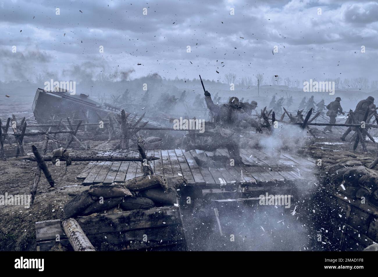 TUTTO TRANQUILLO SUL FRONTE DEL BEST WESTERN (2022) EDWARD BERGER (DIR) NETFLIX/MOVIESTORE COLLECTION Foto Stock