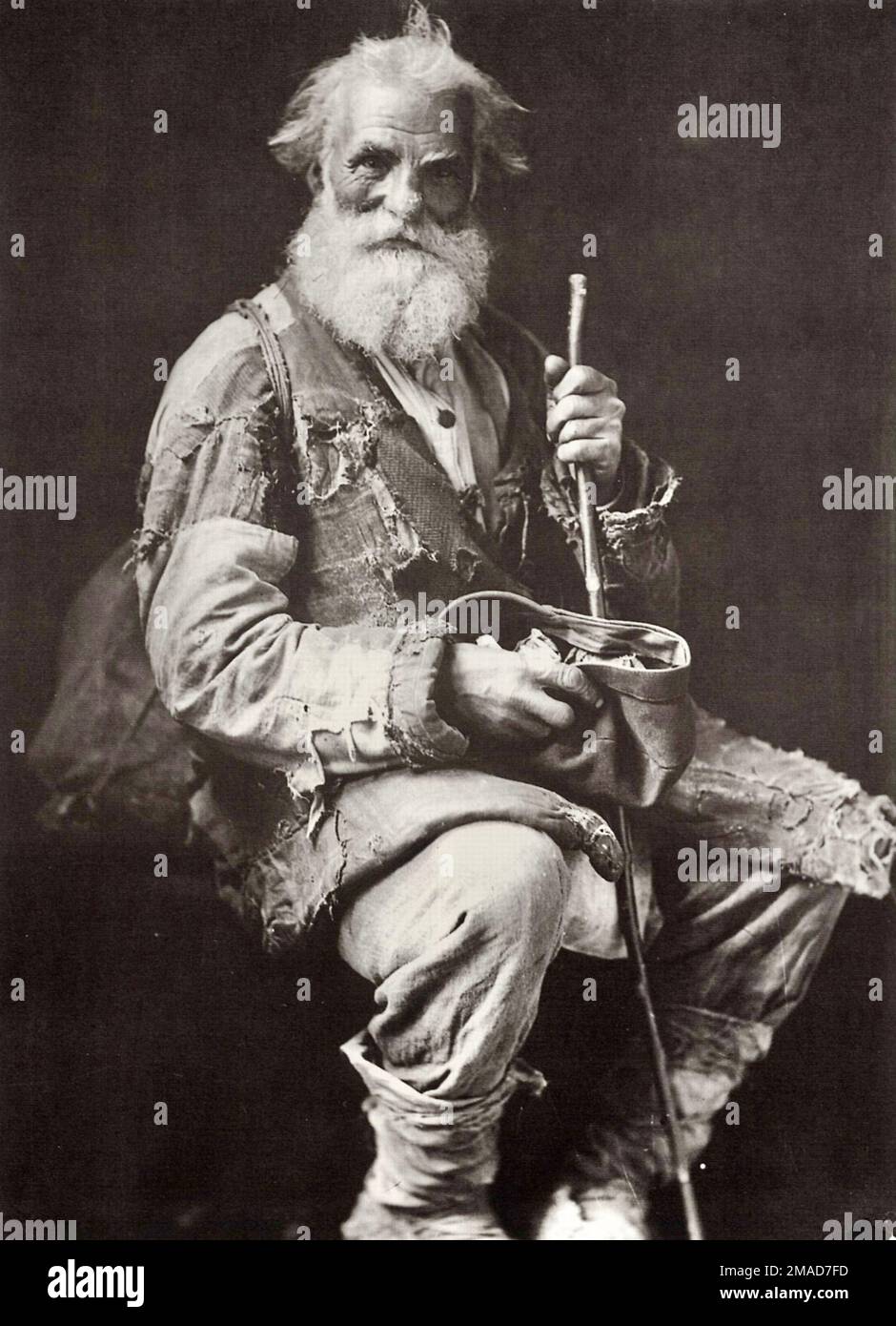 Nikolaj Ivanovic Scovv-Paola, fotografo russo - Savva Mamontov imprenditore ferroviario russo, filantropo, e patrono delle arti Foto Stock