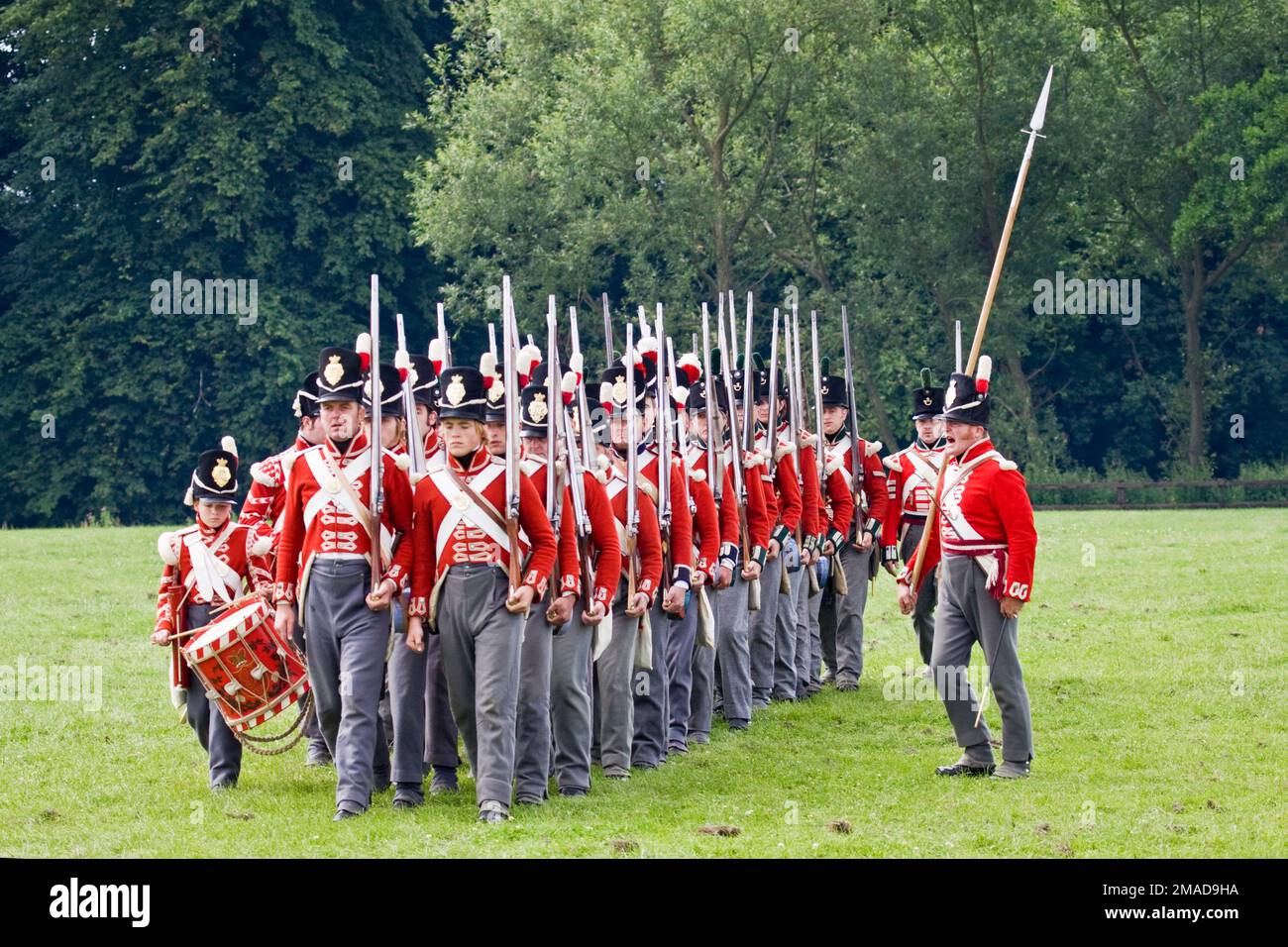 Reggimento del Duca di Wellington Foto Stock