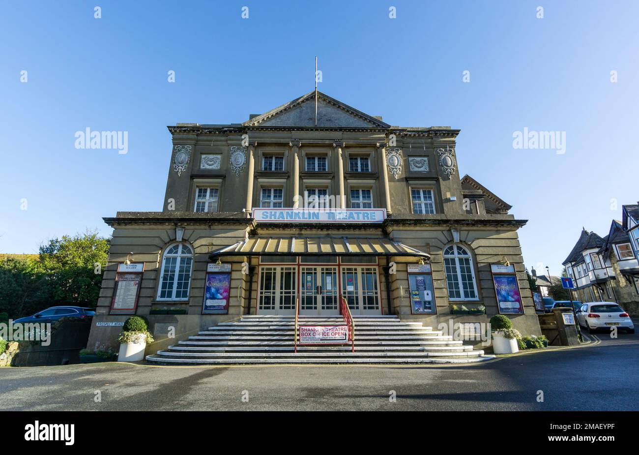 Shanklin Theatre Prospect Road Shanklin Isle of Wight Foto Stock