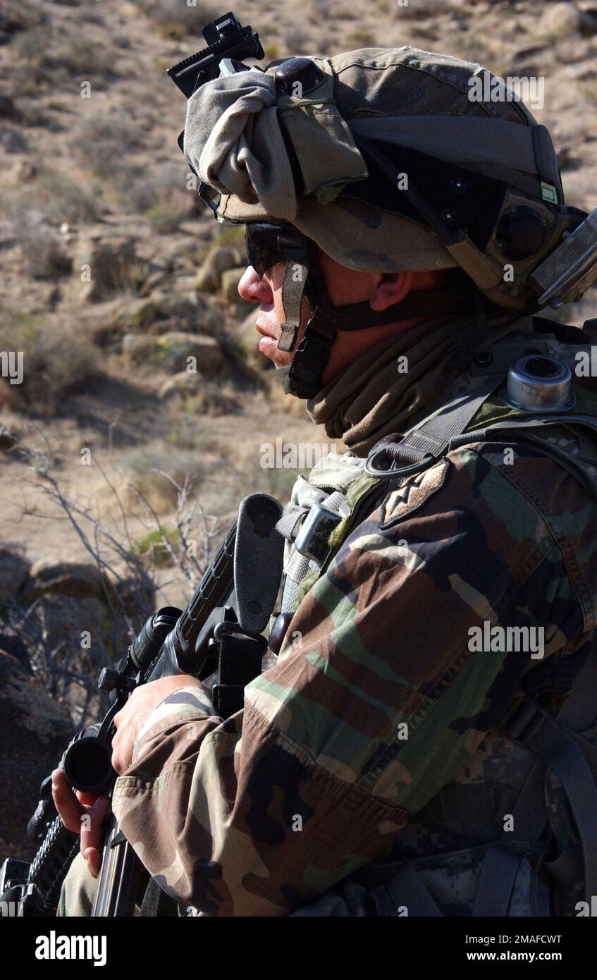 060507-A-1067B-002. Base: Fort Irwin Stato: California (CA) Nazione: Stati Uniti d'America (USA) Foto Stock