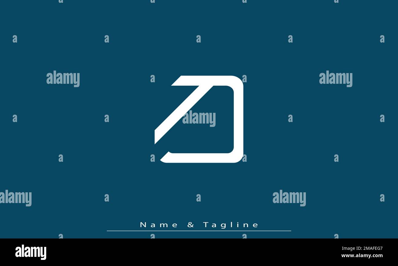 Lettere alfabetiche iniziali logo monogramma TV , VT Illustrazione Vettoriale