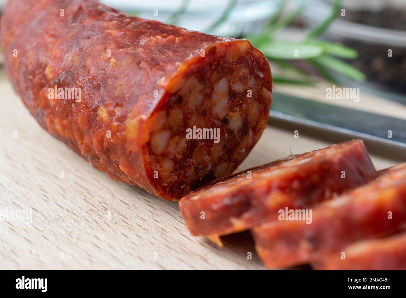 Salsiccia Foto Stock