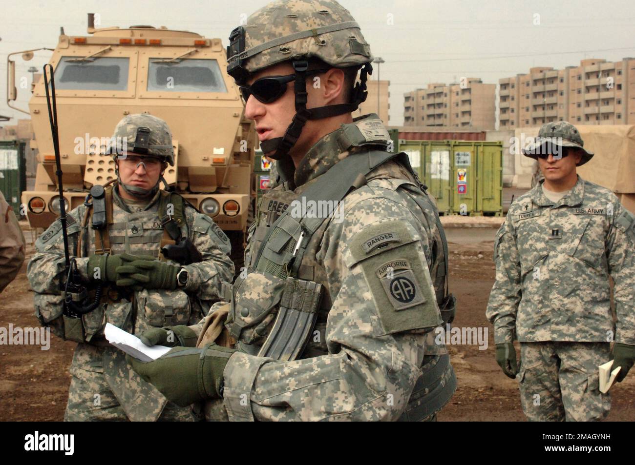 070207-A-1985S-005. Base: Forward Operating base Stato di lealtà: Baghdad Paese: Iraq (IRQ) Foto Stock