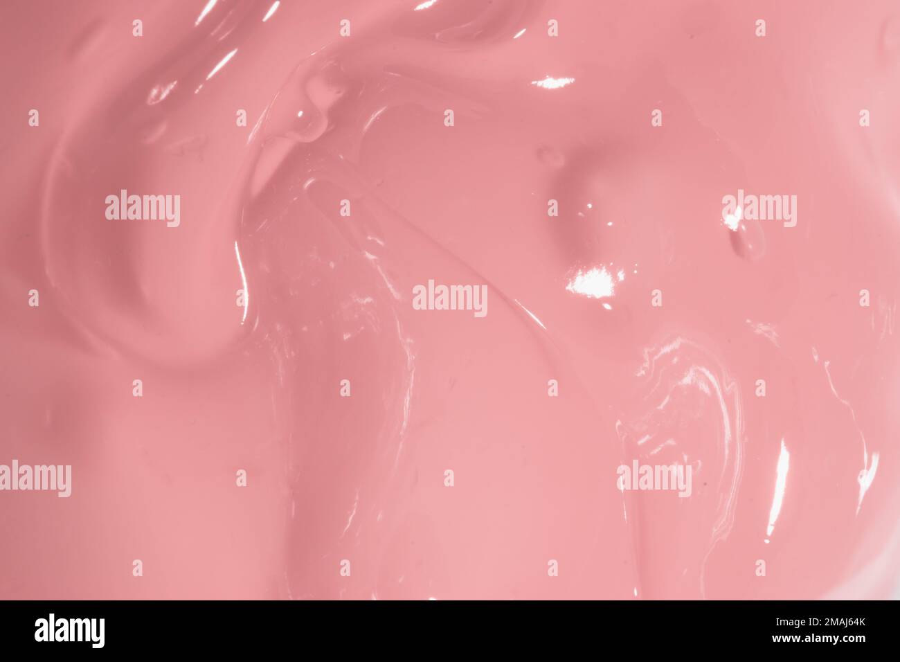 Sfondo a struttura di gel liquido. Prodotti di bellezza. Gel cosmetico idratante contro l'acne e il problema della pelle. Vista dall'alto, spazio di copia per il testo Foto Stock