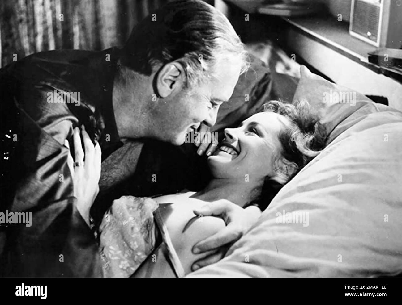 IO MIRO AL film STAR 1960 Columbia Pictures con Curt Jurgens e Victoria Shaw Foto Stock