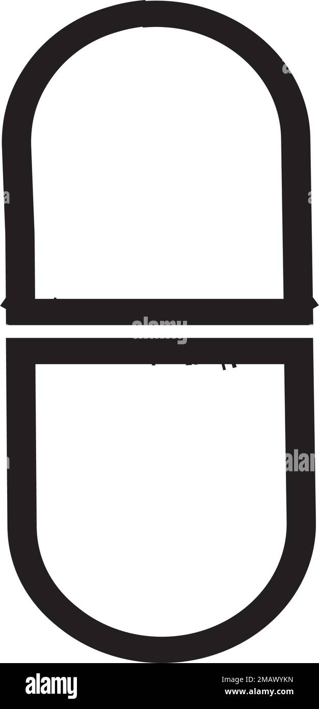 modello vektor del logo del farmaco Illustrazione Vettoriale