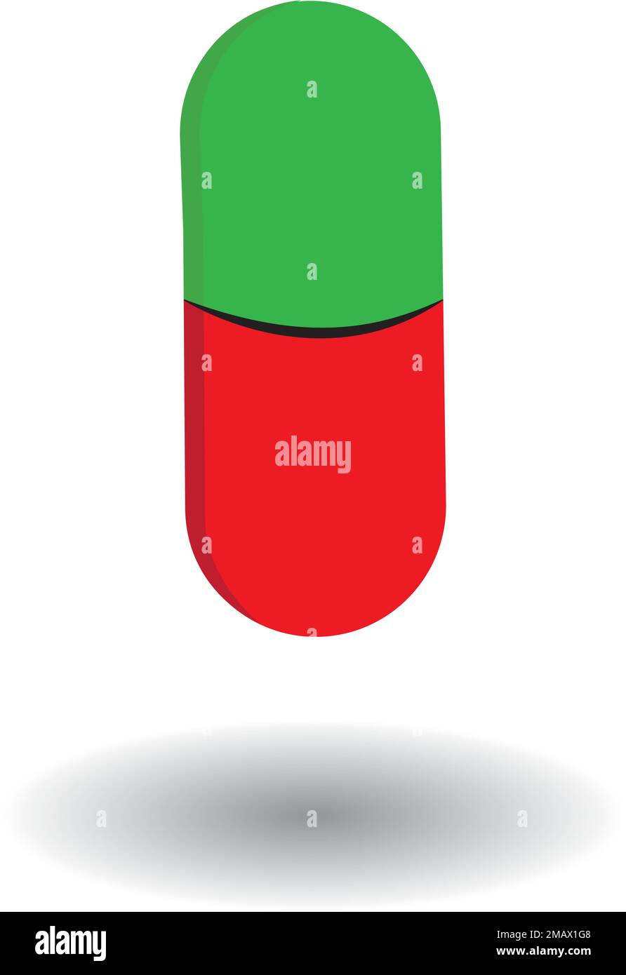 modello vektor del logo del farmaco Illustrazione Vettoriale