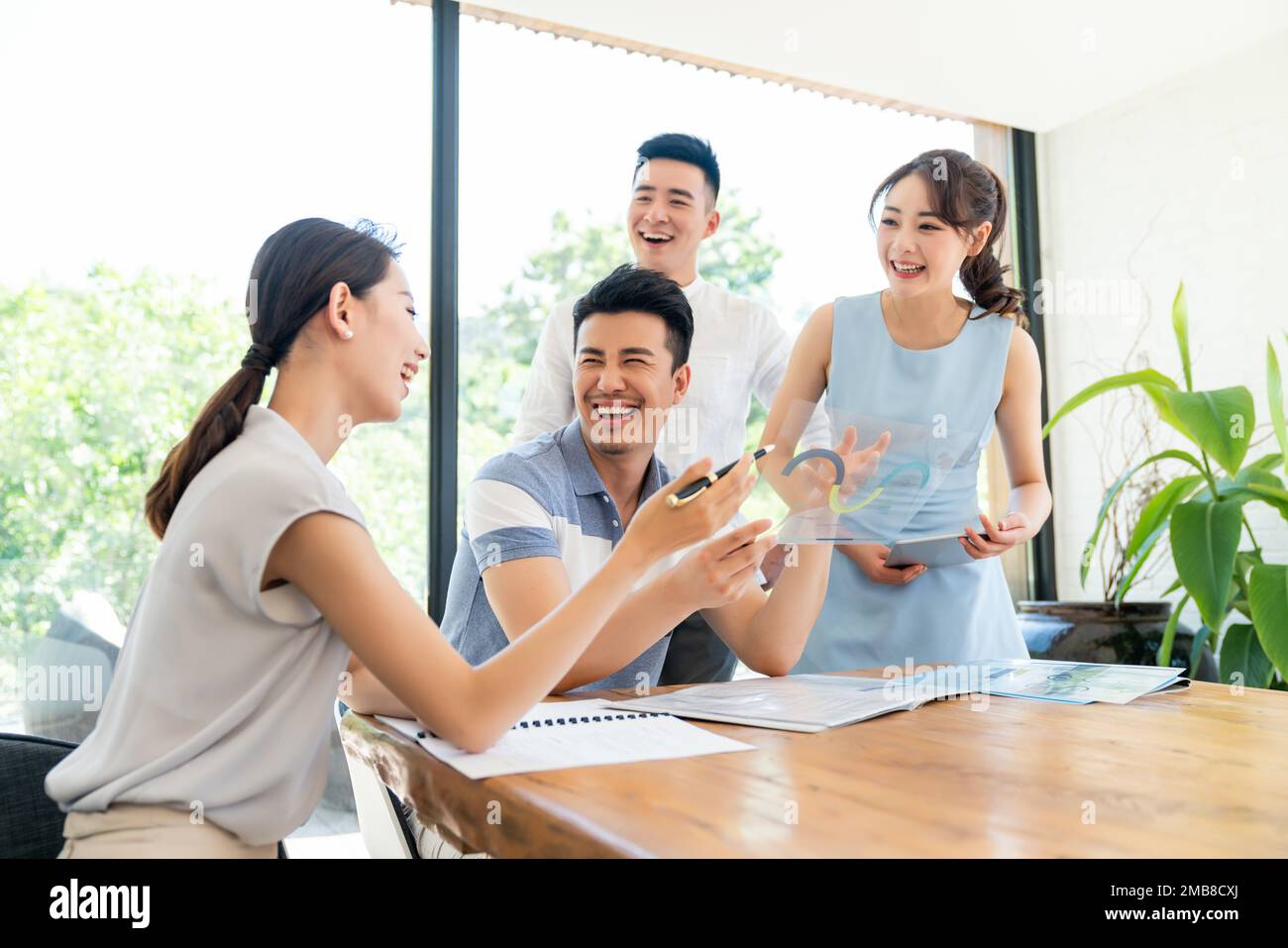 La gente di affari Foto Stock