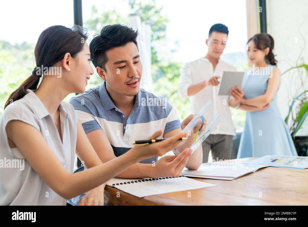 La gente di affari Foto Stock