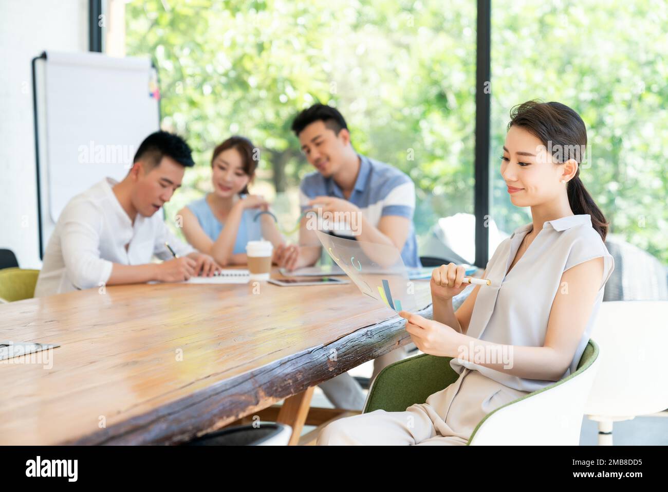La gente di affari Foto Stock