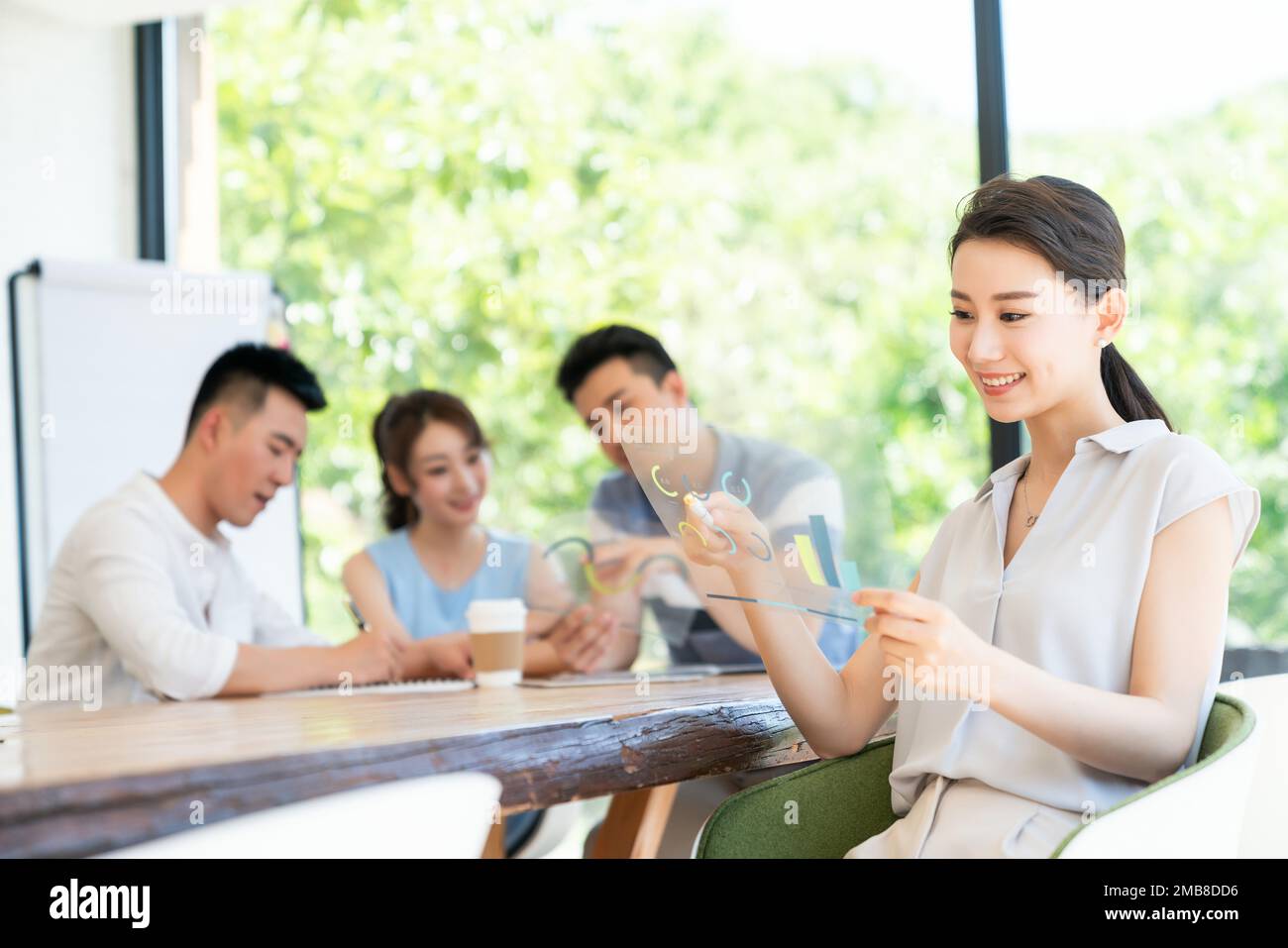 La gente di affari Foto Stock
