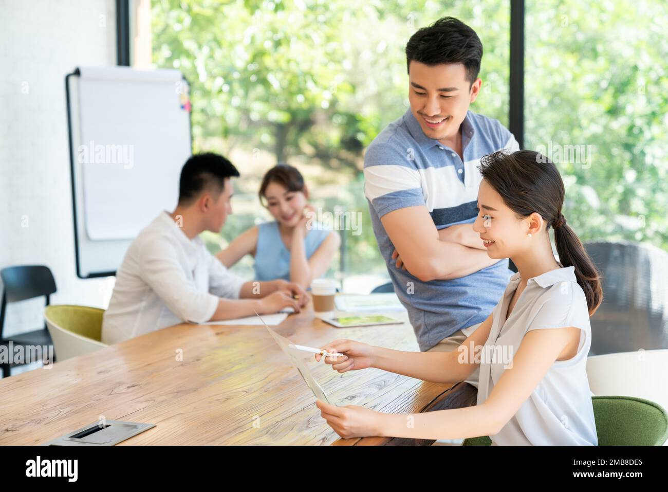La gente di affari Foto Stock