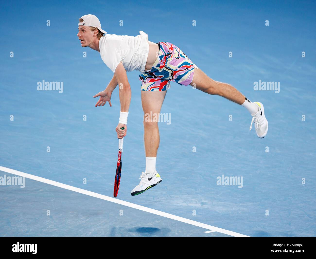 Melbourne Park 20/1/2023. Denis SHAPOVALOV (CAN) all'Australian Open 2023. Corleve/Alamy Live News Foto Stock