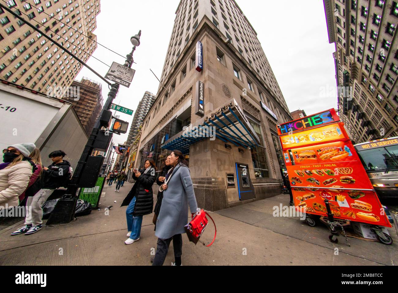 Un ramo della Florida base BankUnited sulla Sesta Avenue a New York il Martedì, 17 gennaio 2023 (© Richard B. Levine) Foto Stock