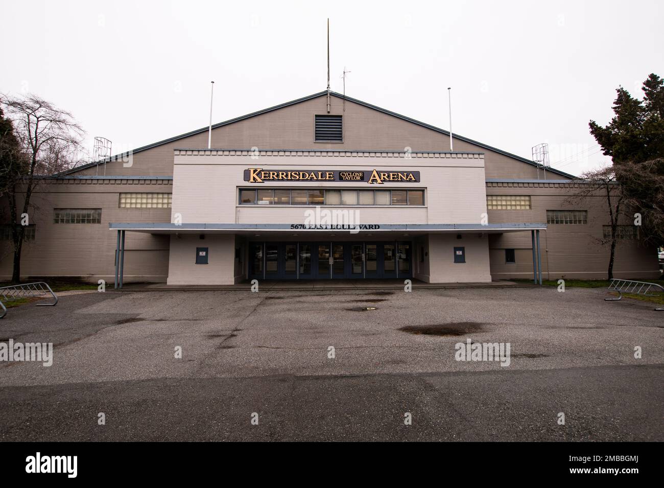 Kerrisdale Cyclone Taylor Arena a Vancouver, British Columbia, Canada Foto Stock