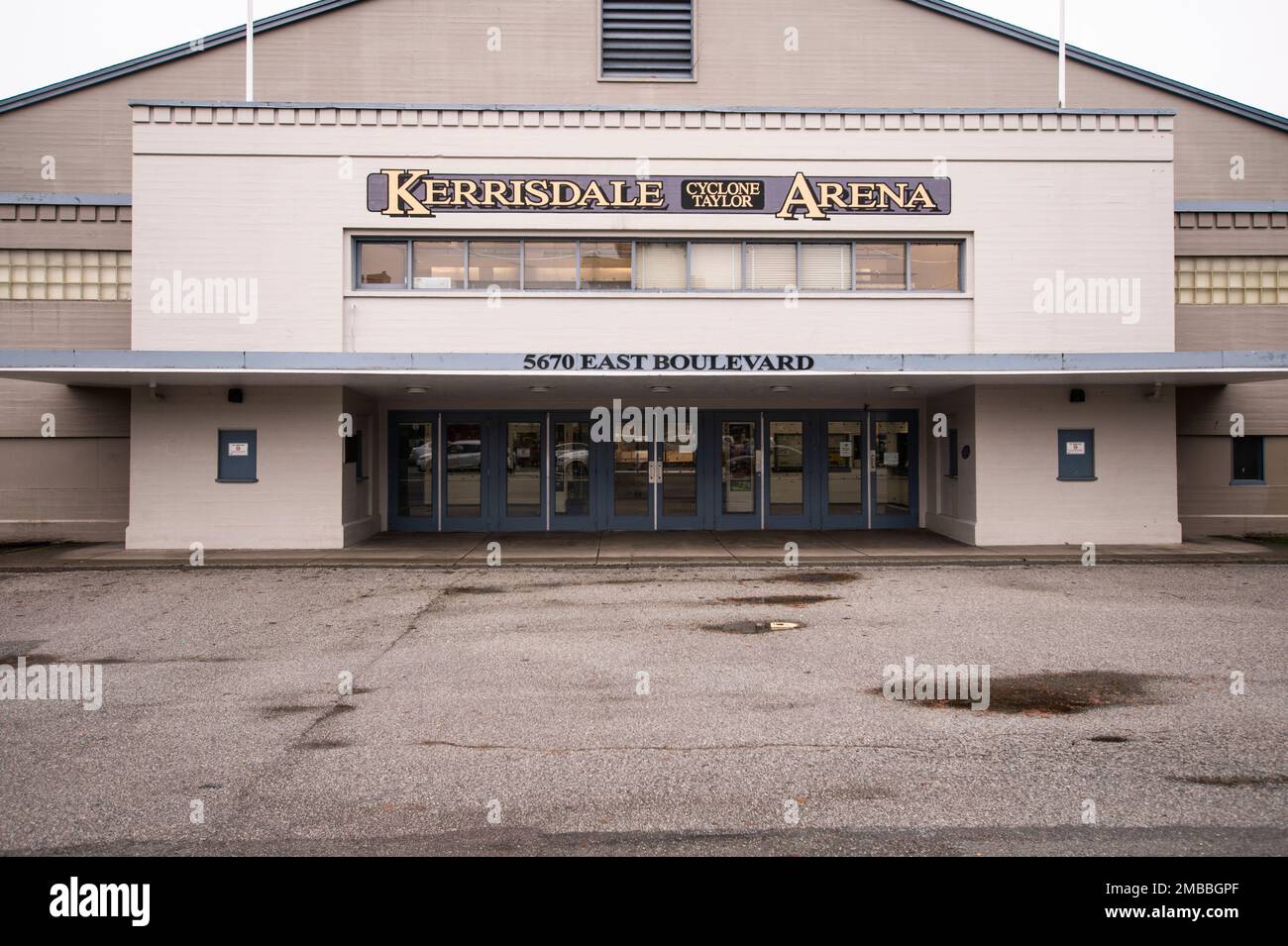 Kerrisdale Cyclone Taylor Arena a Vancouver, British Columbia, Canada Foto Stock